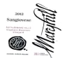Maryhill Sangiovese 2012 Front Label
