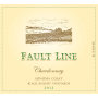 Black Knight Vineyards Fault Line Chardonnay 2012 Front Label