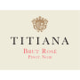 Titiana Brut Rose Cava Front Label