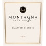 Montagna Quattro Bianchi 2014 Front Label