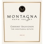 Montagna Estate Cabernet Sauvignon 2012 Front Label