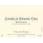Patrick Piuze Chablis Bougros Grand Cru 2015 Front Label