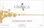 Urraca Chardonnay 2013 Front Label