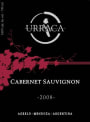 Urraca Cabernet Sauvignon 2008 Front Label