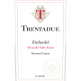 Trentadue Zinfandel 2014 Front Label