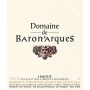 Domaine de Baronarques Limoux Rouge 2012 Front Label