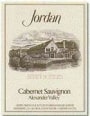 Jordan Cabernet Sauvignon (bin soiled labels) 1996 Front Label