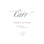 Joseph Carr Coombsville Cabernet Sauvignon 2012 Front Label