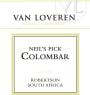Van Loveren Neil's Pick Colombar 2013 Front Label