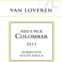 Van Loveren Neil's Pick Colombar 2011 Front Label
