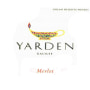 Yarden Merlot (OK Kosher) 2012 Front Label
