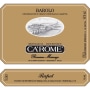 Ca' Rome Rapet Gold Label Barolo 2012 Front Label