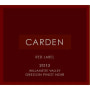 Carden Red Label Pinot Noir 2013 Front Label