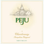Peju Winery Chardonnay 2014 Front Label
