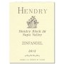 Hendry Block 28 Zinfandel 2013 Front Label