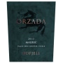 Odfjell Orzada Malbec 2013 Front Label