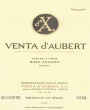 Aubert Vino de la Tierra Bajo Aragon Tinto 2004 Front Label