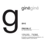 Buil and Gine Gine Priorat 2014 Front Label