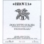 Brovia Dolcetto d'Alba Vignavillej 2014 Front Label