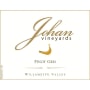 Johan Vineyards Pinot Gris 2015 Front Label