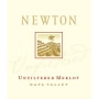 Newton Unfiltered Merlot 2013 Front Label