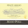 Maso Poli Pinot Grigio 2015 Front Label