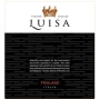 Tenuta Luisa Friulano 2015 Front Label