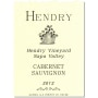 Hendry Cabernet Sauvignon 2012 Front Label