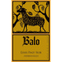 Balo Anderson Valley Estate Pinot Noir 2014 Front Label