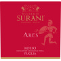 Masseria Surani Ares Rosso 2013 Front Label