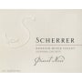 Scherrer Winery Russian River Valley Pinot Noir 2011 Front Label