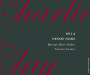 Mauritson Charlie Clay Pinot Noir 2014 Front Label