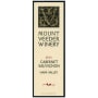 Mount Veeder Winery Cabernet Sauvignon (375ML half-bottle) 2012 Front Label