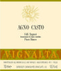 Vignalta Agno Casto Pinot Bianco 2012 Front Label