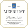 Meerlust Pinot Noir 2012 Front Label