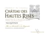 Vigerons de Caractere Vacqueyras Chateau des Hautes Ribes 2011 Front Label