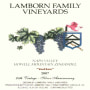 Lamborn Family Yeehaw Zinfandel 25h Anniversary (Etched label) 2007 Front Label
