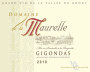 Vigerons de Caractere Gigondas Domaine de la Maurelle 2010 Front Label