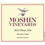 Moshin Vineyards Sonoma Coast Pinot Noir 2012 Front Label