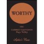 Worthy Sophia's Cuvee Cabernet Sauvignon 2011 Front Label