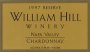 William Hill Reserve Chardonnay 1997 Front Label