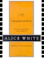 Alice White Chardonnay 1999 Front Label