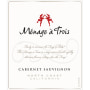 Menage a Trois Cabernet Sauvignon 2014 Front Label