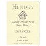 Hendry Block 7 and 22 Zinfandel 2013 Front Label