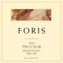 Foris Estate Pinot Noir 2012 Front Label