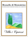 Villa I Cipressi Brunello di Montalcino 2010 Front Label