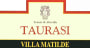 Villa Matilde Taurasi Tenuta di Altavilla 2004 Front Label