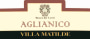 Villa Matilde Rocca dei Leoni Aglianico 2010 Front Label