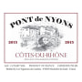 Pont de Nyons Cotes du Rhone Rouge 2015 Front Label