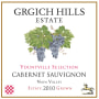 Grgich Hills Estate Yountville Selection Cabernet Sauvignon 2010 Front Label